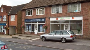 Chinese takeaway and estate agents