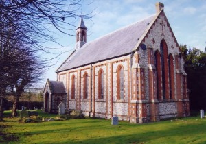 The church was moved from Latimer