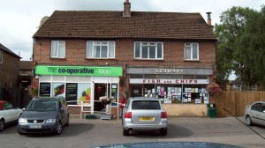 Chip shop and Co-op